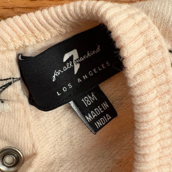 7 For All Mankind infant 18 month two-piece sweat set - Picture 7 of 8